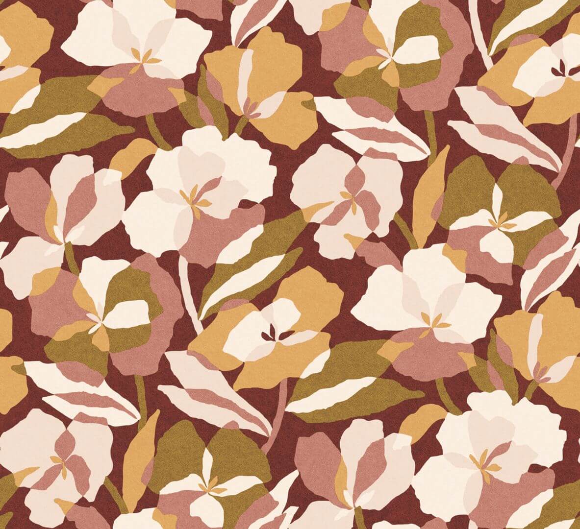 Tapeta kwiaty Casamance 76580916 Amatyllis Jardin Felicia
