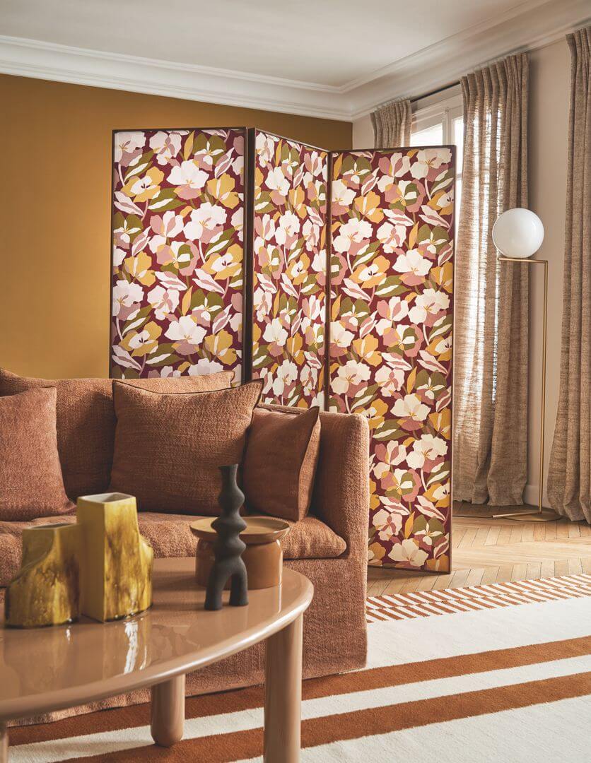 Tapeta kwiaty Casamance 76581120 Amatyllis Jardin Felicia