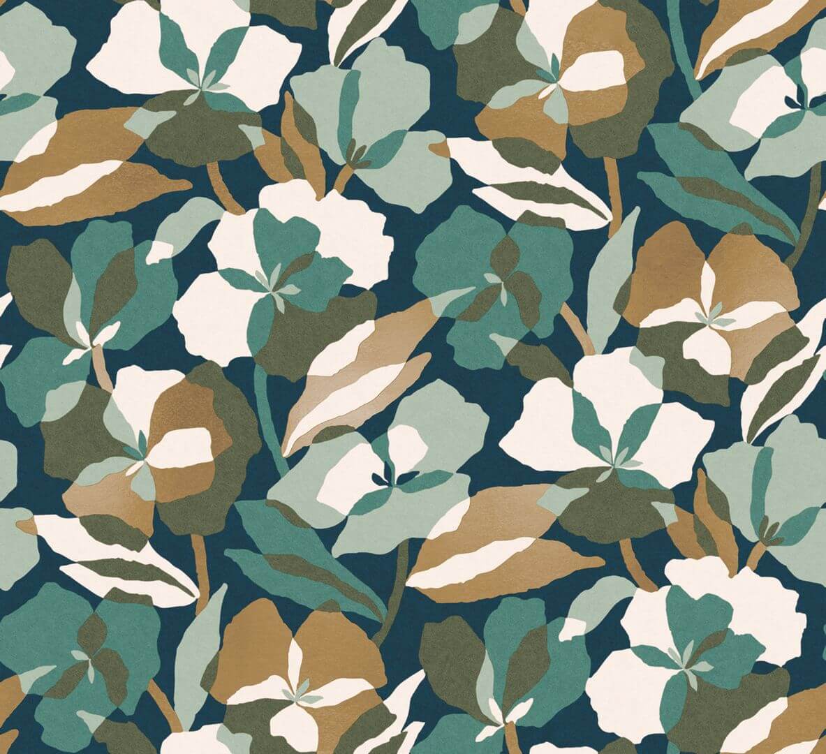 Tapeta kwiaty Casamance 76581222 Amatyllis Jardin Felicia