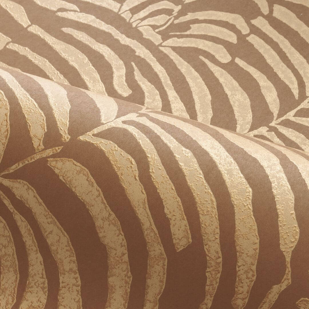 Tapeta artystyczne liście paproci Casamance 76591834 Nobile Jardin Felicia - 106 cm szer.