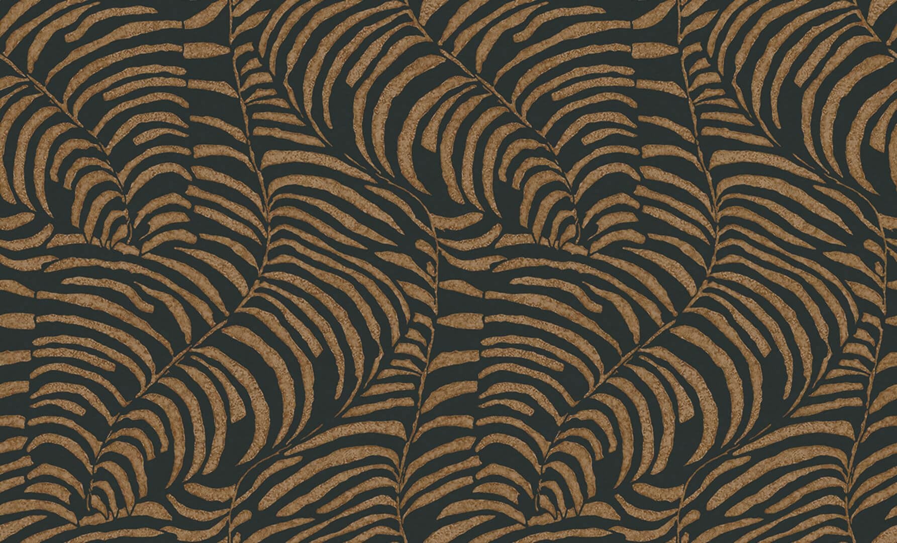 Tapeta artystyczne liście paproci Casamance 76592038 Nobile Jardin Felicia - 106 cm szer.