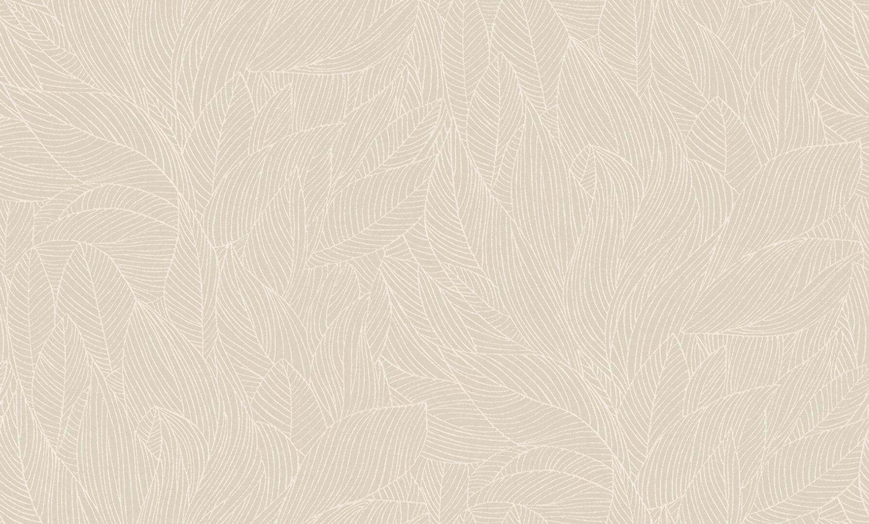 Tapeta liście Casamance 76602242 Hosta Jardin Felicia - 106 cm szer.