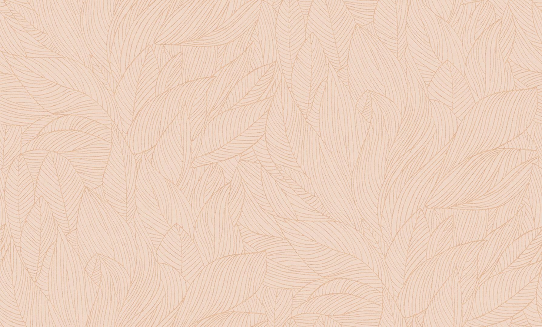 Tapeta liście Casamance 76602446 Hosta Jardin Felicia - 106 cm szer.