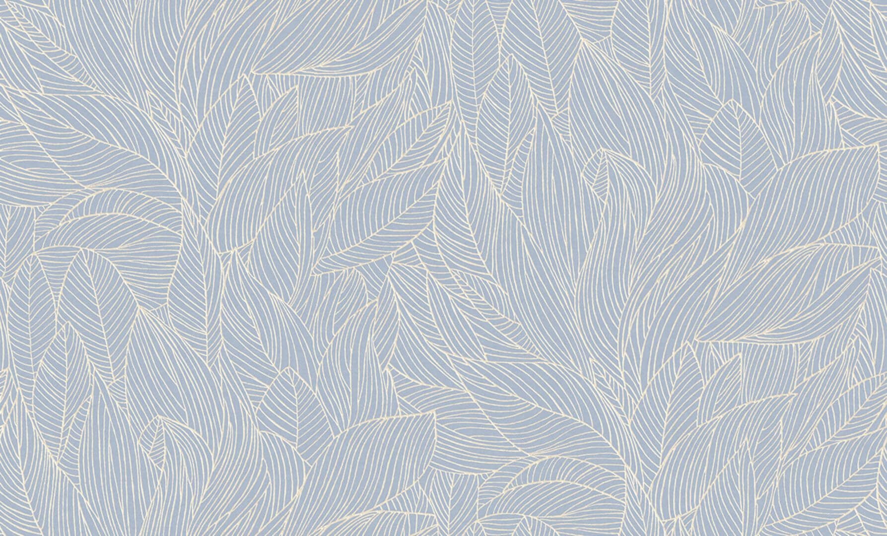 Tapeta liście Casamance 76602956 Hosta Jardin Felicia - 106 cm szer.