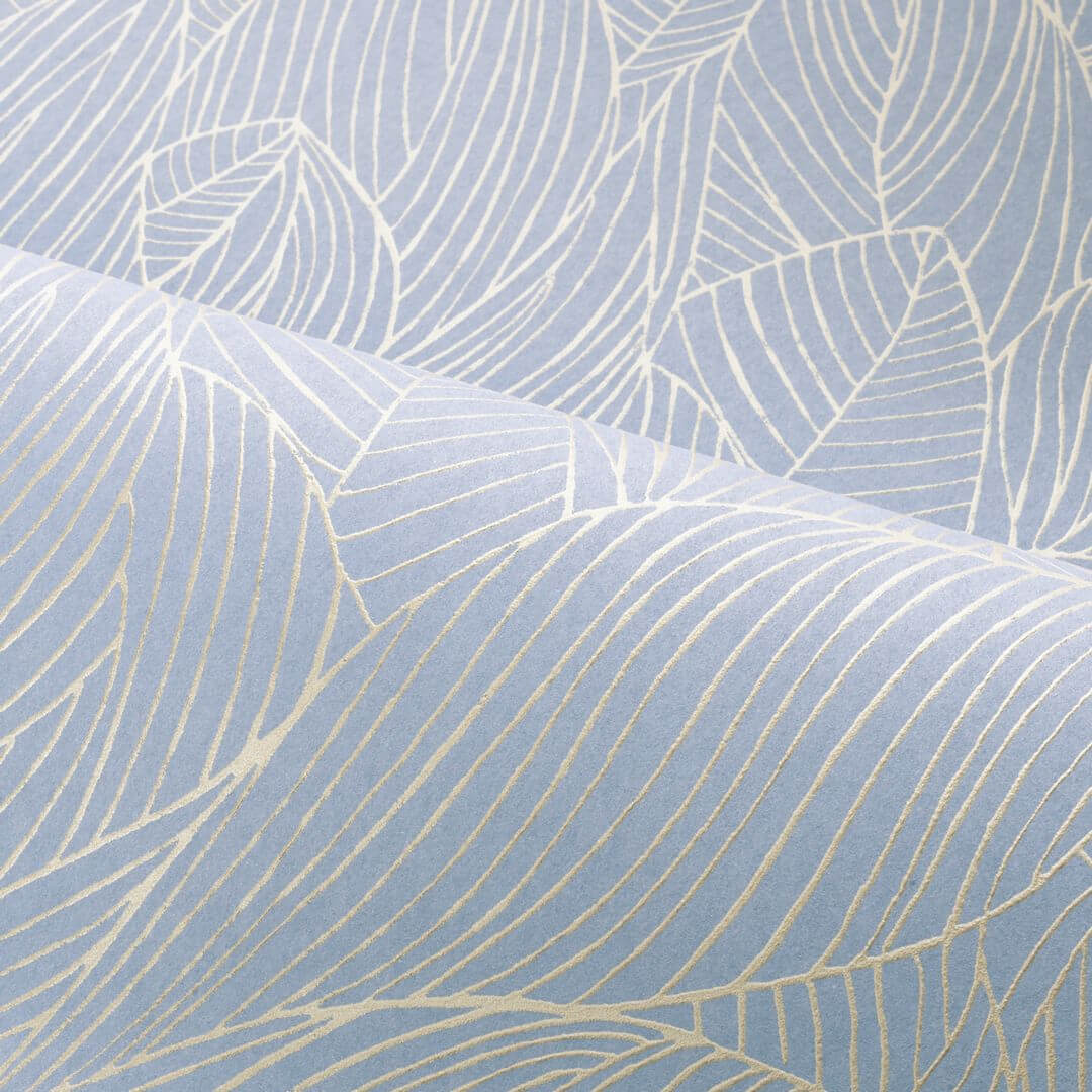 Tapeta liście Casamance 76602956 Hosta Jardin Felicia - 106 cm szer.