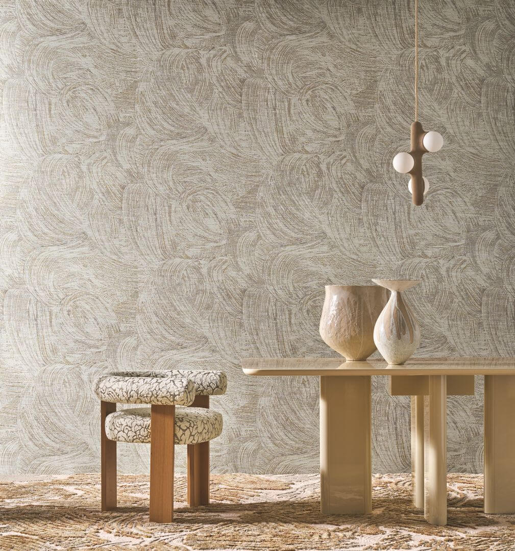 Tapeta tekstylna żakard Casamance 71480111 Nastro Palatino