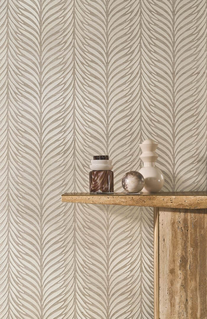 Tapeta tekstylna haftowana Casamance 71510131 Ornementa Palatino