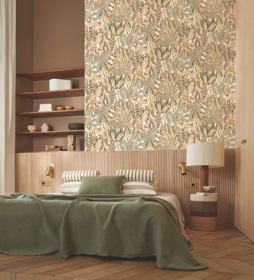 Tapeta botaniczna Casamance 76691120 Alfabia Palmadora