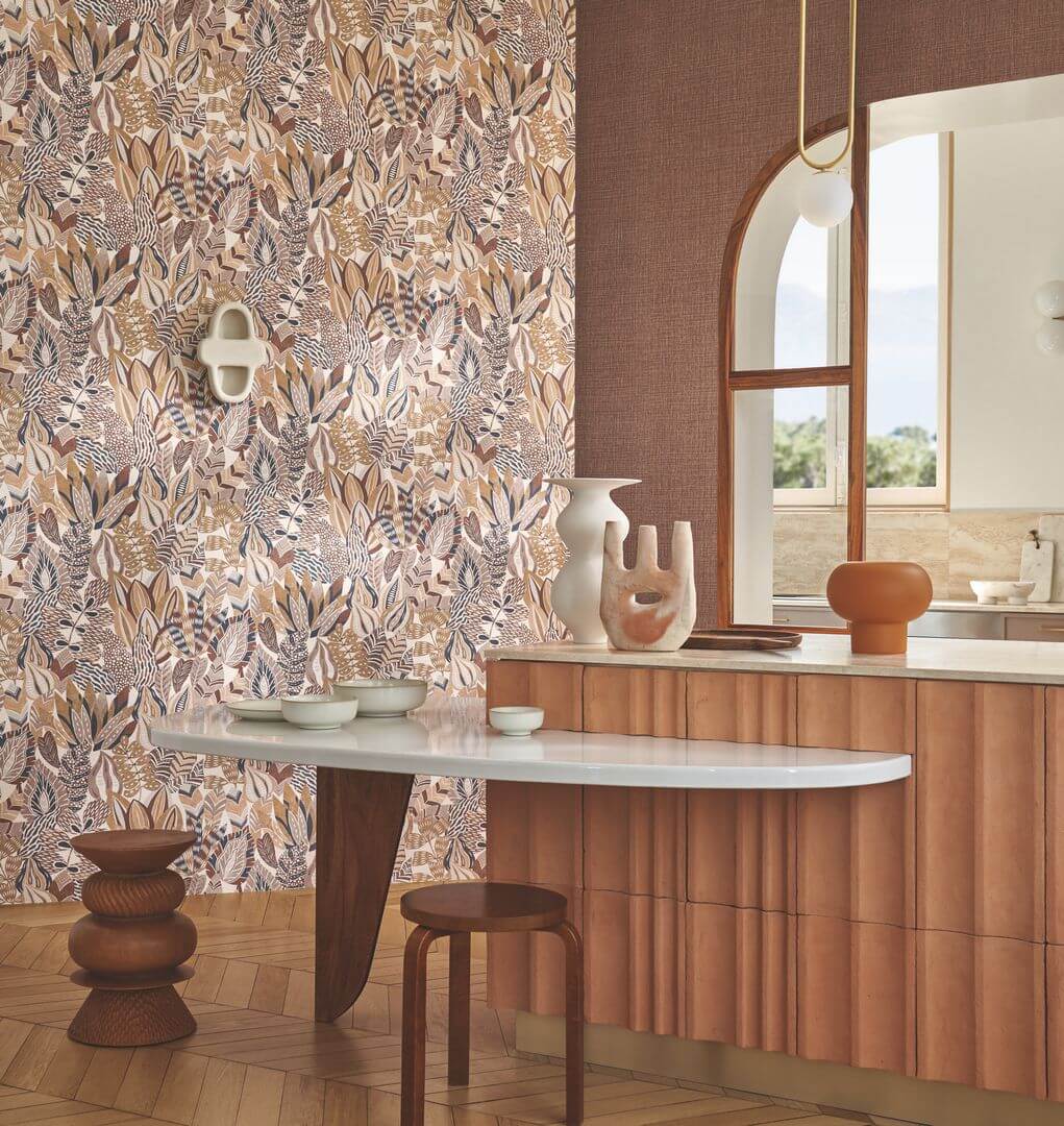 Tapeta botaniczna Casamance 76691120 Alfabia Palmadora
