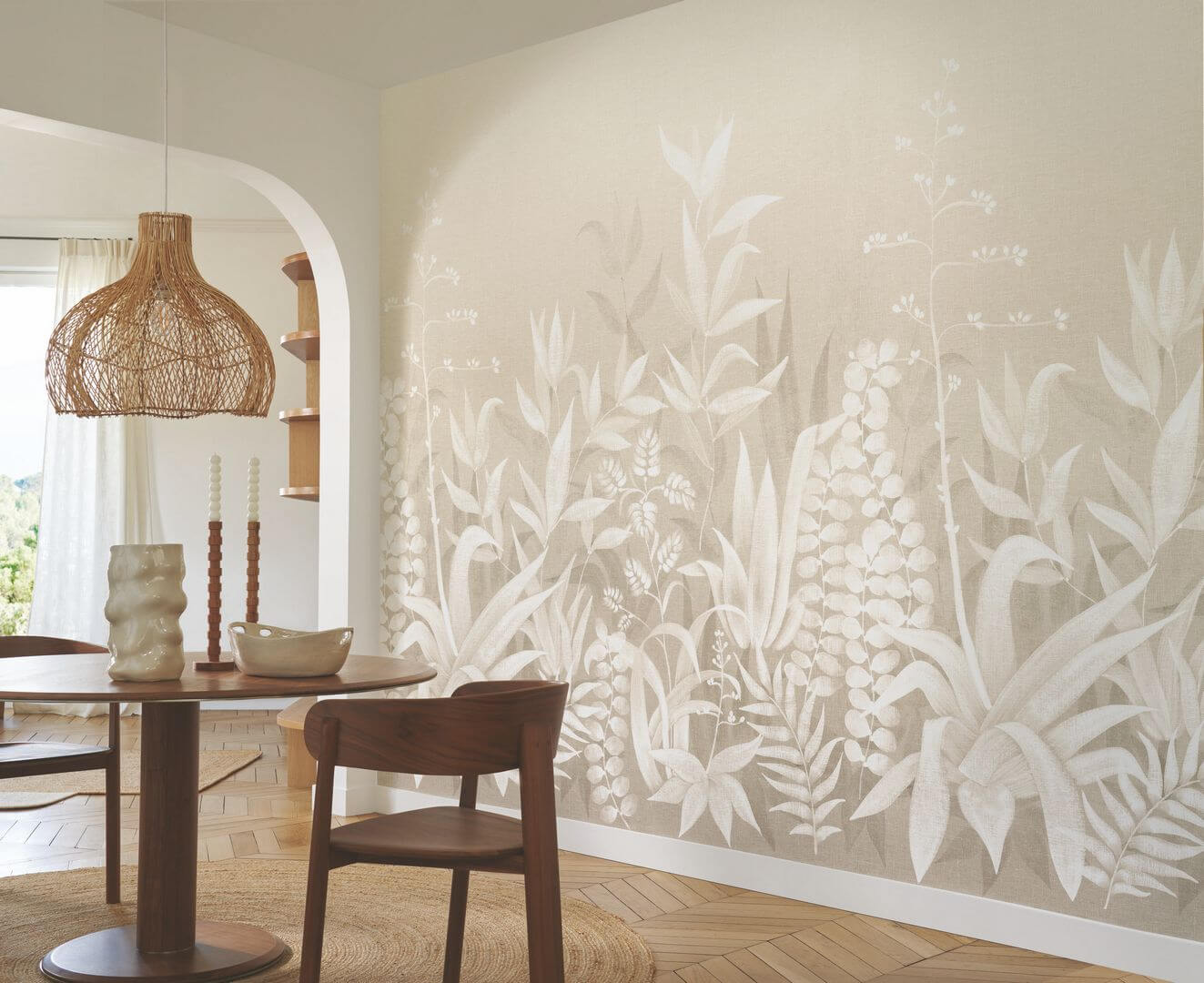 Mural śródziemnomorski ogród Casamance 76713874 Saona Palmadora