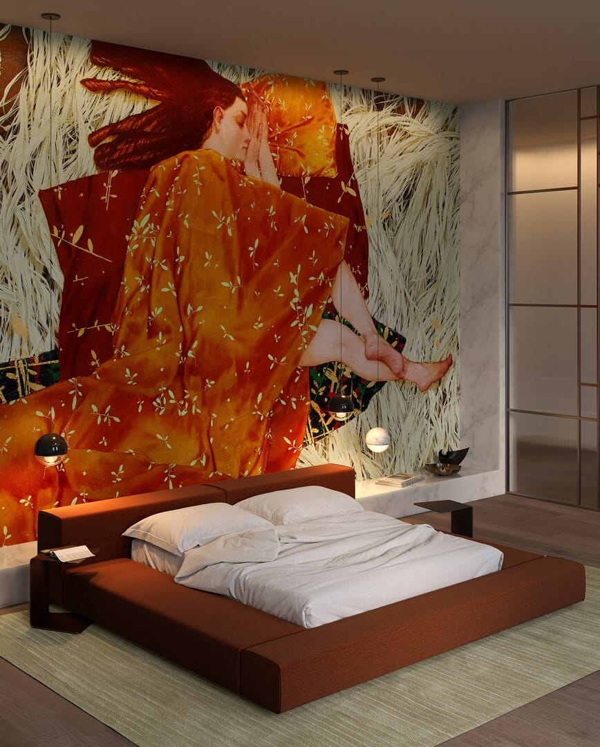 Fototapeta śpiąca kobieta Wonderwall Lana 35093500