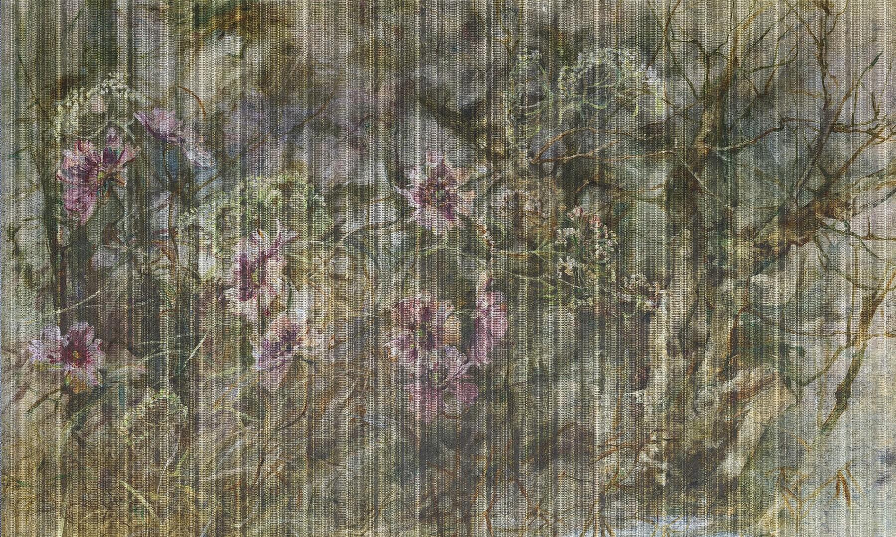 Fototapeta kwiaty i drzewa Wonderwall Eteros 35064106