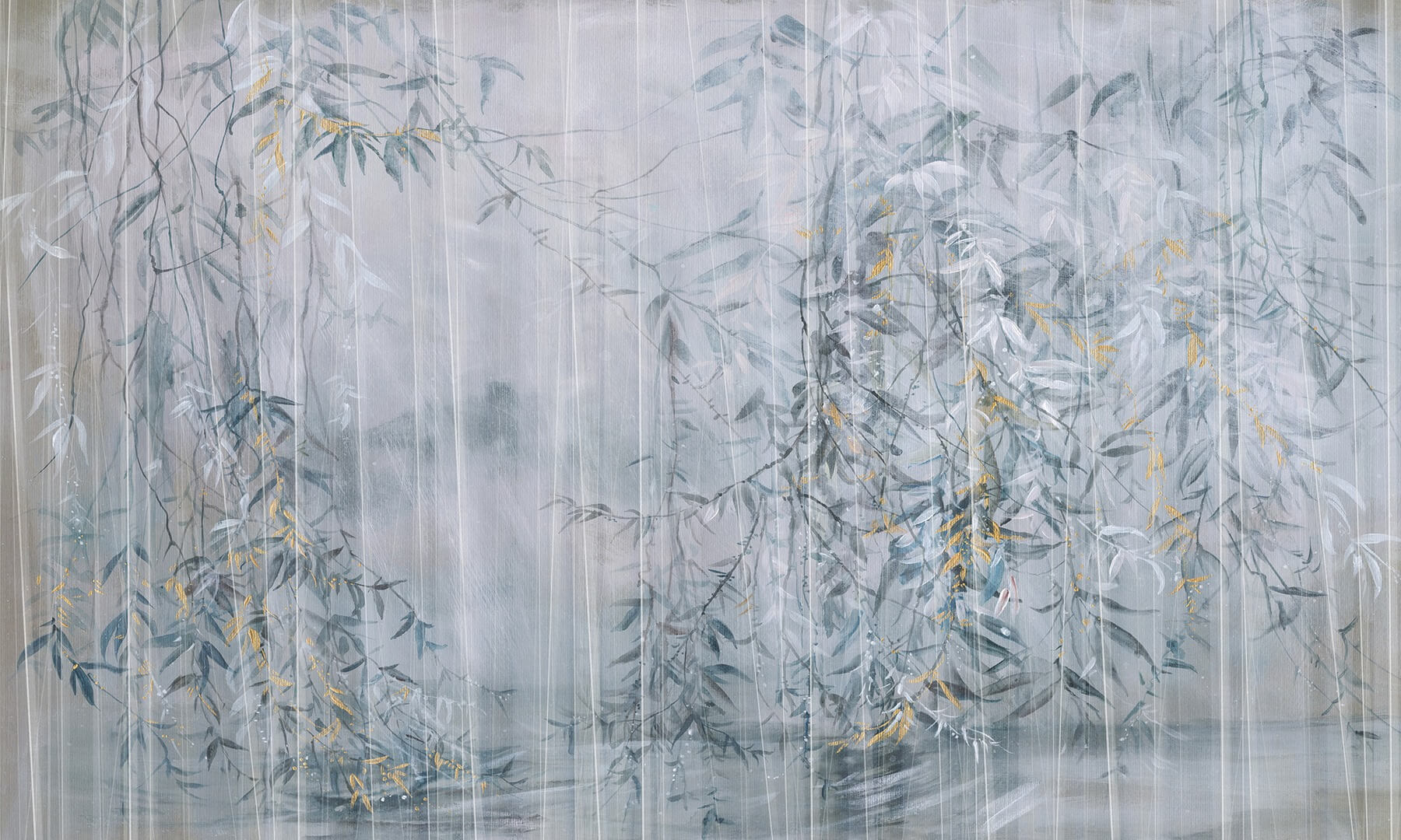 Fototapeta roślinna gałęzie wierzby Wonderwall Iva 35033203