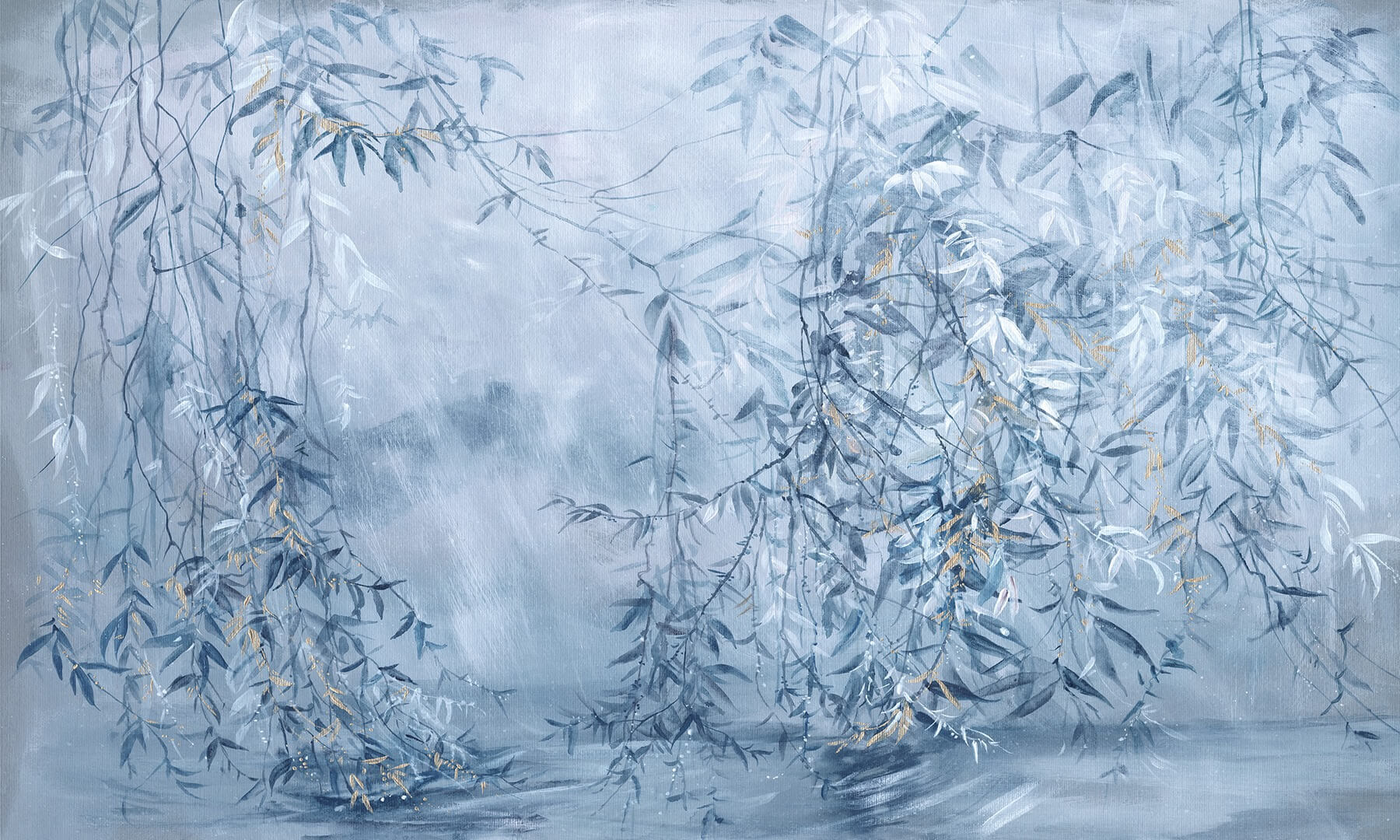 Fototapeta roślinna gałęzie wierzby Wonderwall Iva 35033206