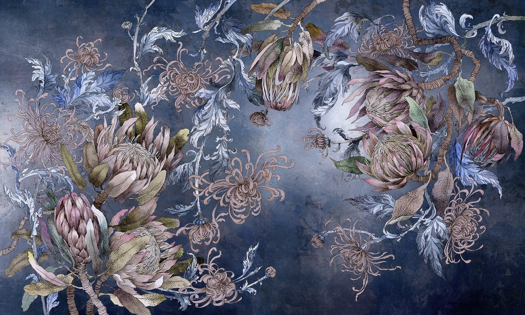 Fototapeta bukiety kwiatów Wonderwall Vesta 35062600