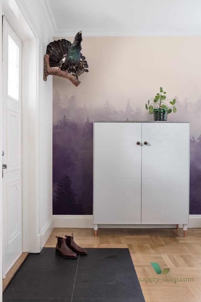 Fototapeta zamglony las Rebel Walls R16001 Fir Forest