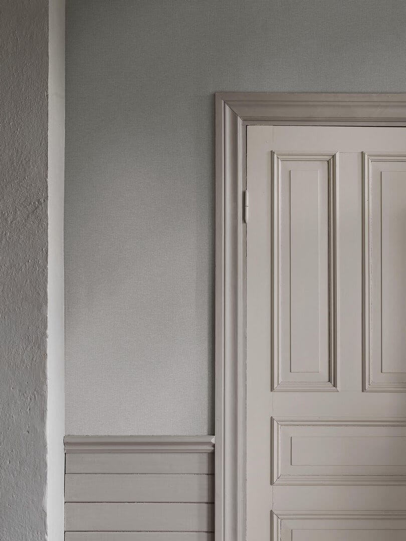 Tapeta minimalistyczna imitująca tkaninę Boras Tapeter 6118 Canvas Chrystal Shades