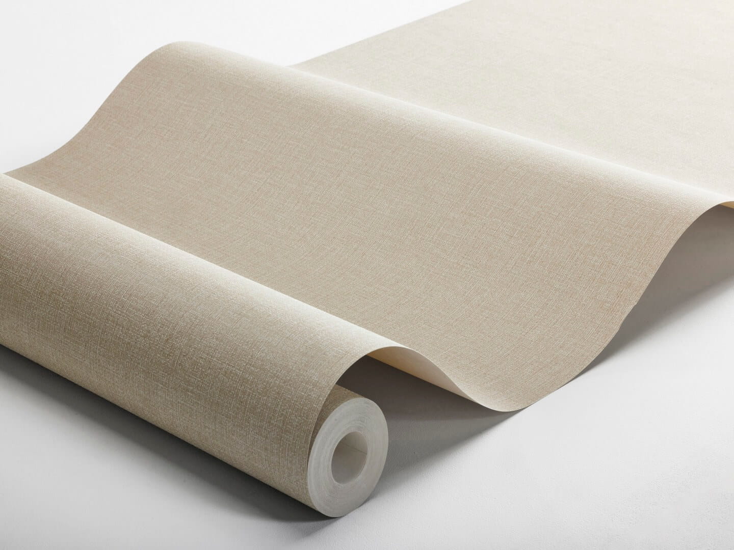 Tapeta minimalistyczna imitująca tkaninę Boras Tapeter 6121 Canvas Walnut Shades