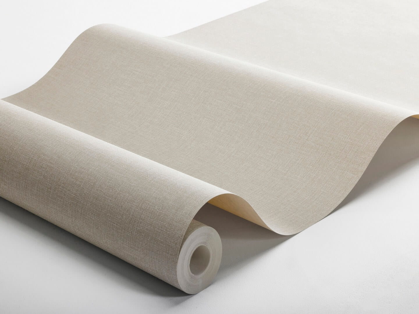 Tapeta minimalistyczna imitująca tkaninę Boras Tapeter 6122 Canvas Sepia Shades