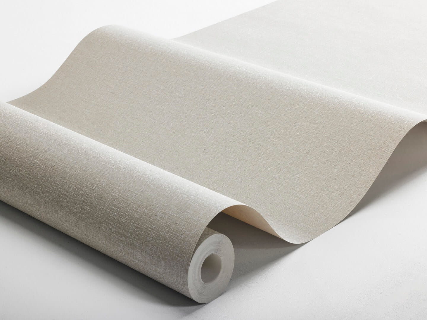 Tapeta minimalistyczna imitująca tkaninę Boras Tapeter 6123 Canvas Oyster Shades