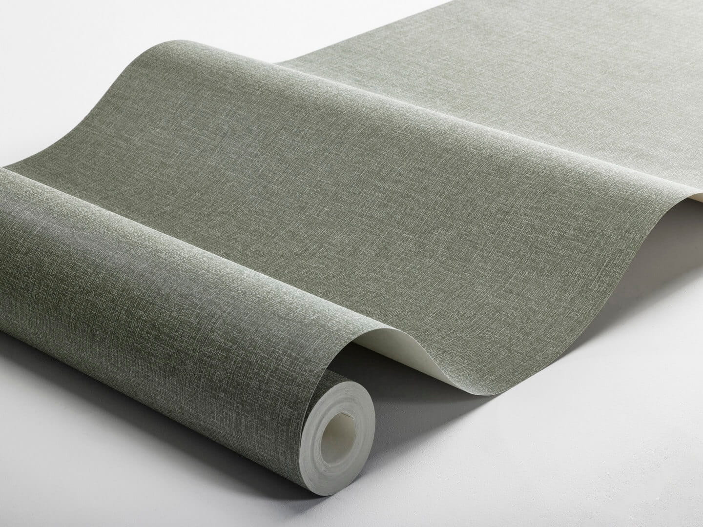 Tapeta minimalistyczna imitująca tkaninę Boras Tapeter 6128 Canvas Forest Shades