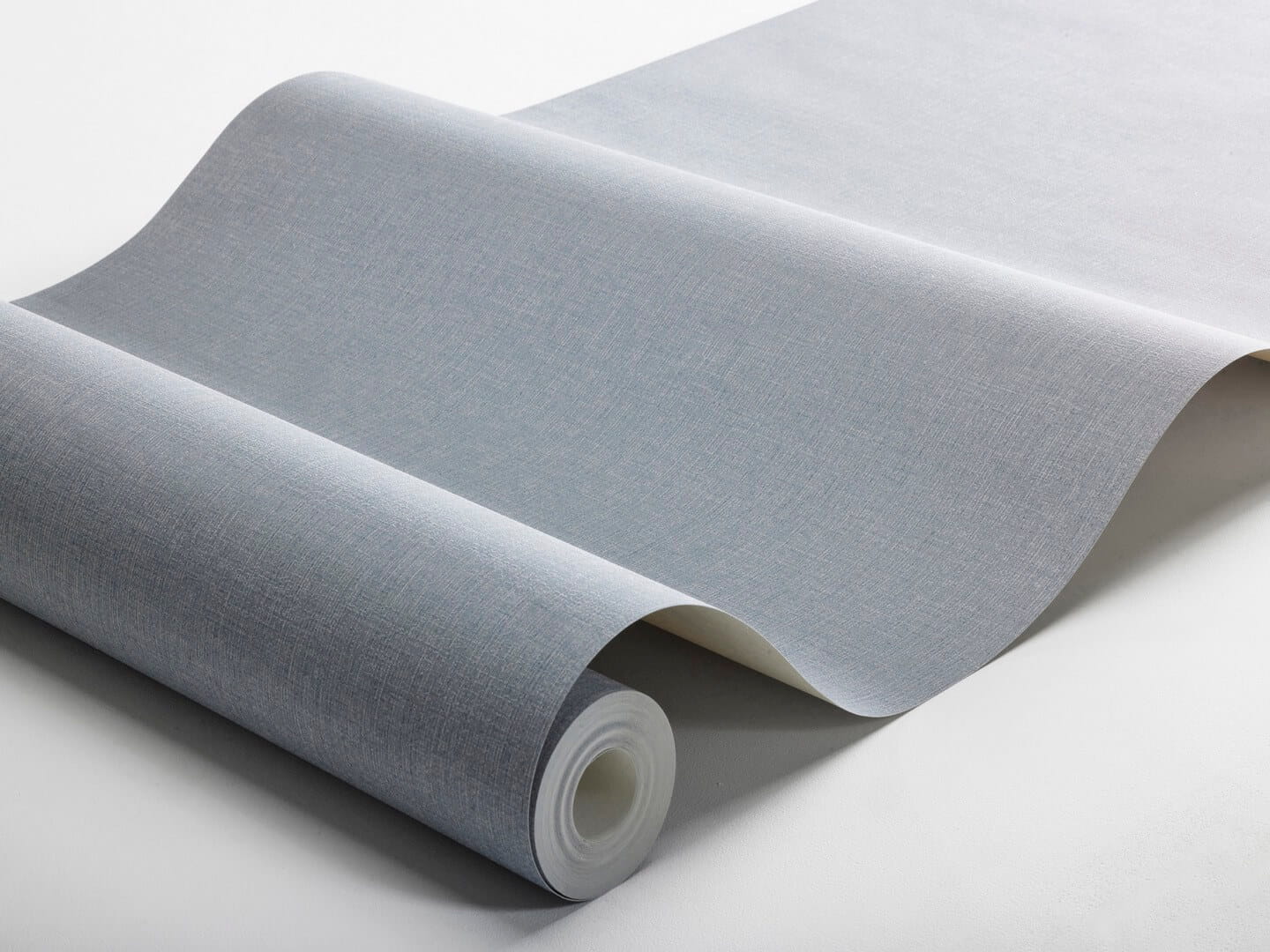 Tapeta minimalistyczna imitująca tkaninę Boras Tapeter 6133 Canvas Blue Shades