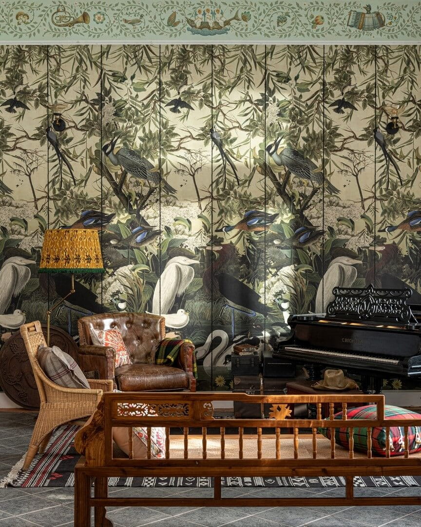 Mural krajobraz fauny i flory Mind The Gap WP20719 DANUBIAN TALE The Wetlands