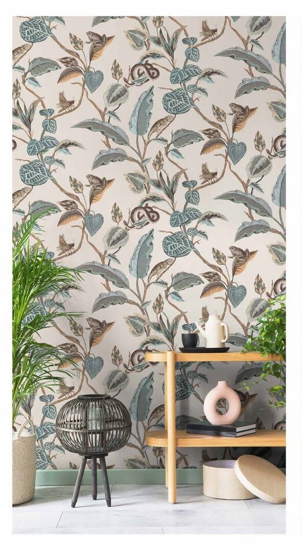 Tapeta botaniczna zwierzęta i rośliny Cristiana Masi 15506 Botany House