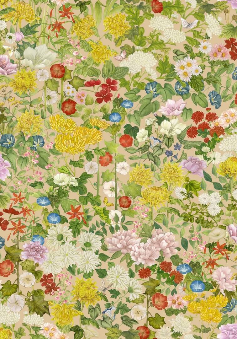 Tapeta florystyczna Cole & Son Flora Province 126/8029 Shinrin Yoku