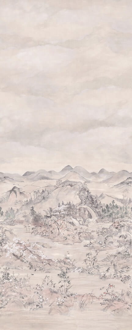 Mural w stylu chinoiserie Cole & Son Japanese Chinoiserie 126/5012 Shinrin Yoku