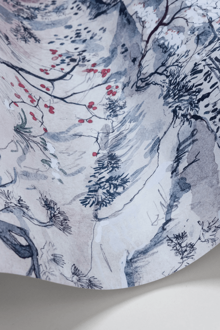 Mural w stylu chinoiserie Cole & Son Japanese Chinoiserie 126/5014 Shinrin Yoku