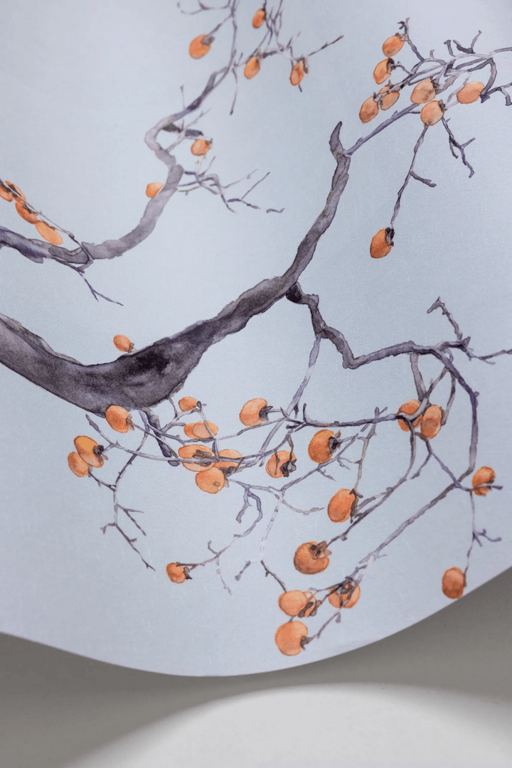Tapeta drzewka w doniczkach Cole & Son Kaki Persimmon 126/2006 Shinrin Yoku