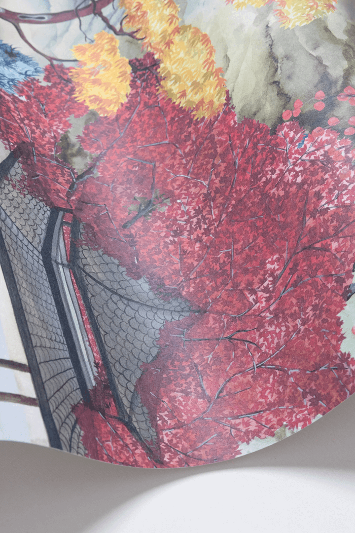 Mural japoński ogród Cole & Son Pavilion 126/12044 Shinrin Yoku