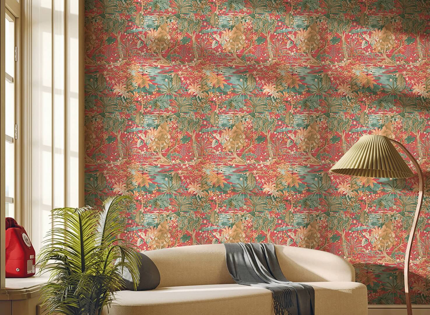 Tapeta egzotyczna roślinność Sirpi 25801 Japura Alta Gamma Fibers