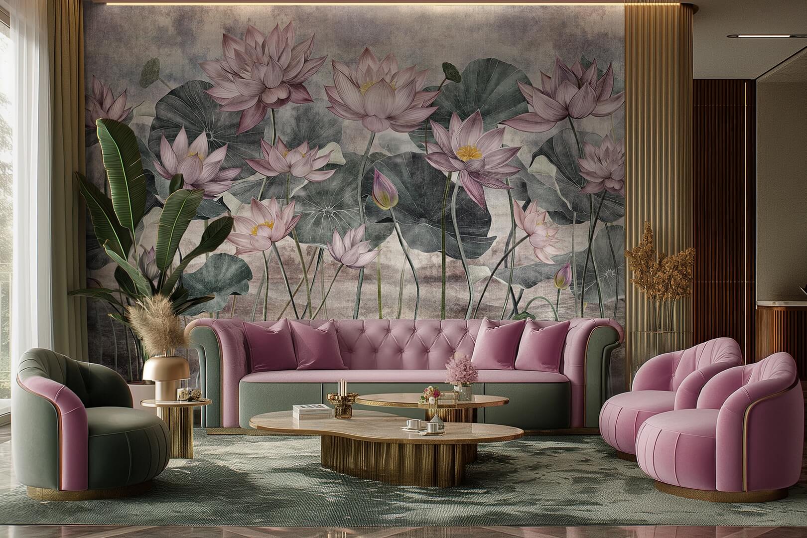 Fototapeta lilie wodne Lorenso TPA 0624 0092 04 Lotea