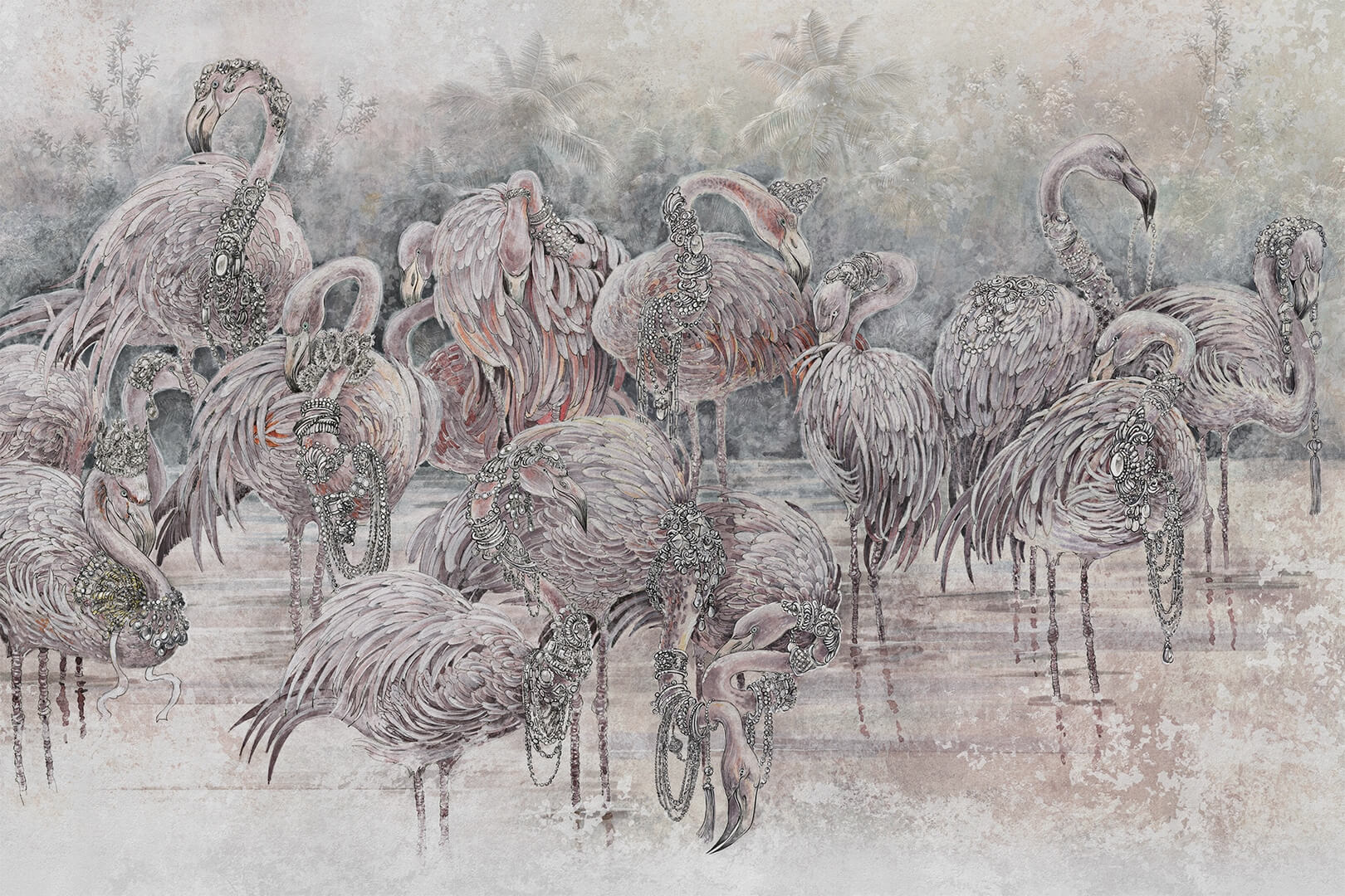 Fototapeta flamingi Lorenso TPA 0724 0098 05 Flango