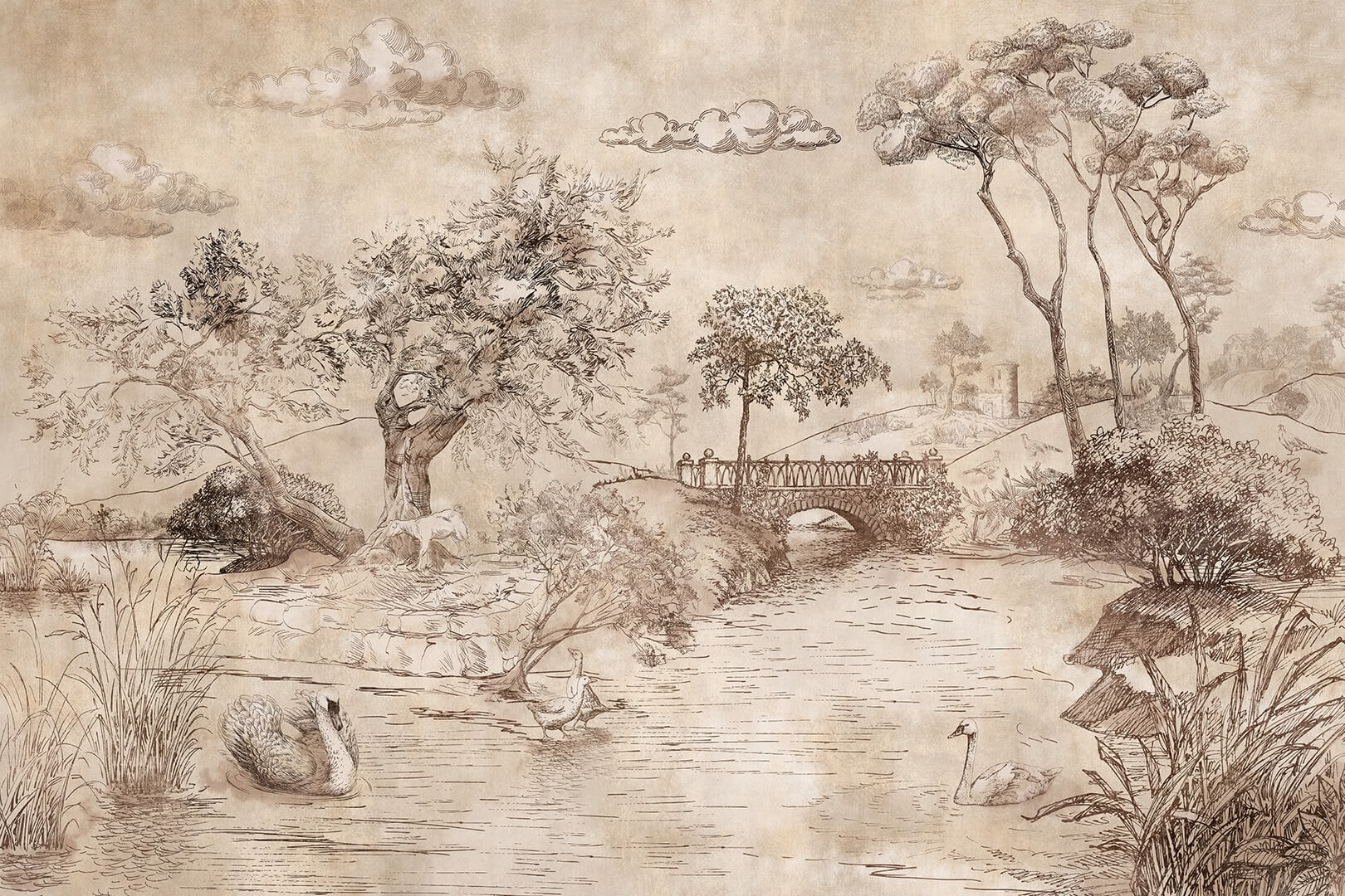 Fototapeta krajobraz natury Lorenso TPA 0824 0106 00 Riveria