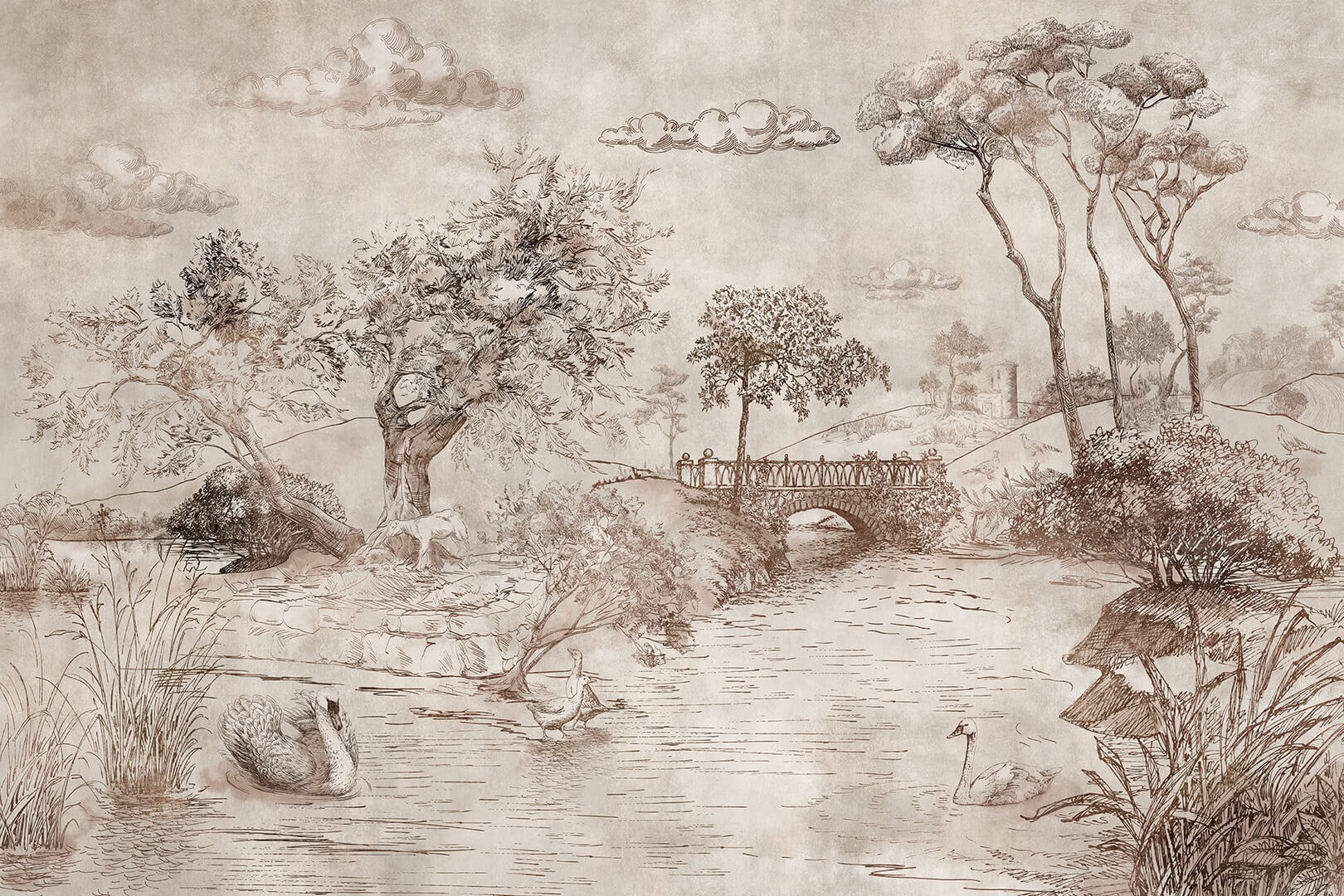 Fototapeta krajobraz natury Lorenso TPA 0824 0106 01 Riveria