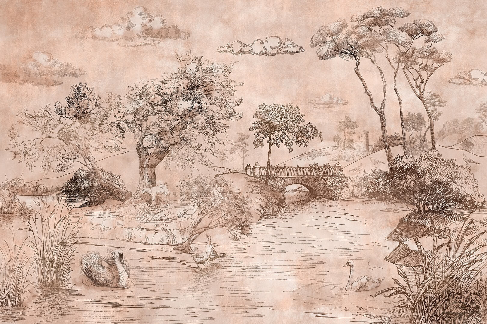 Fototapeta krajobraz natury Lorenso TPA 0824 0106 05 Riveria