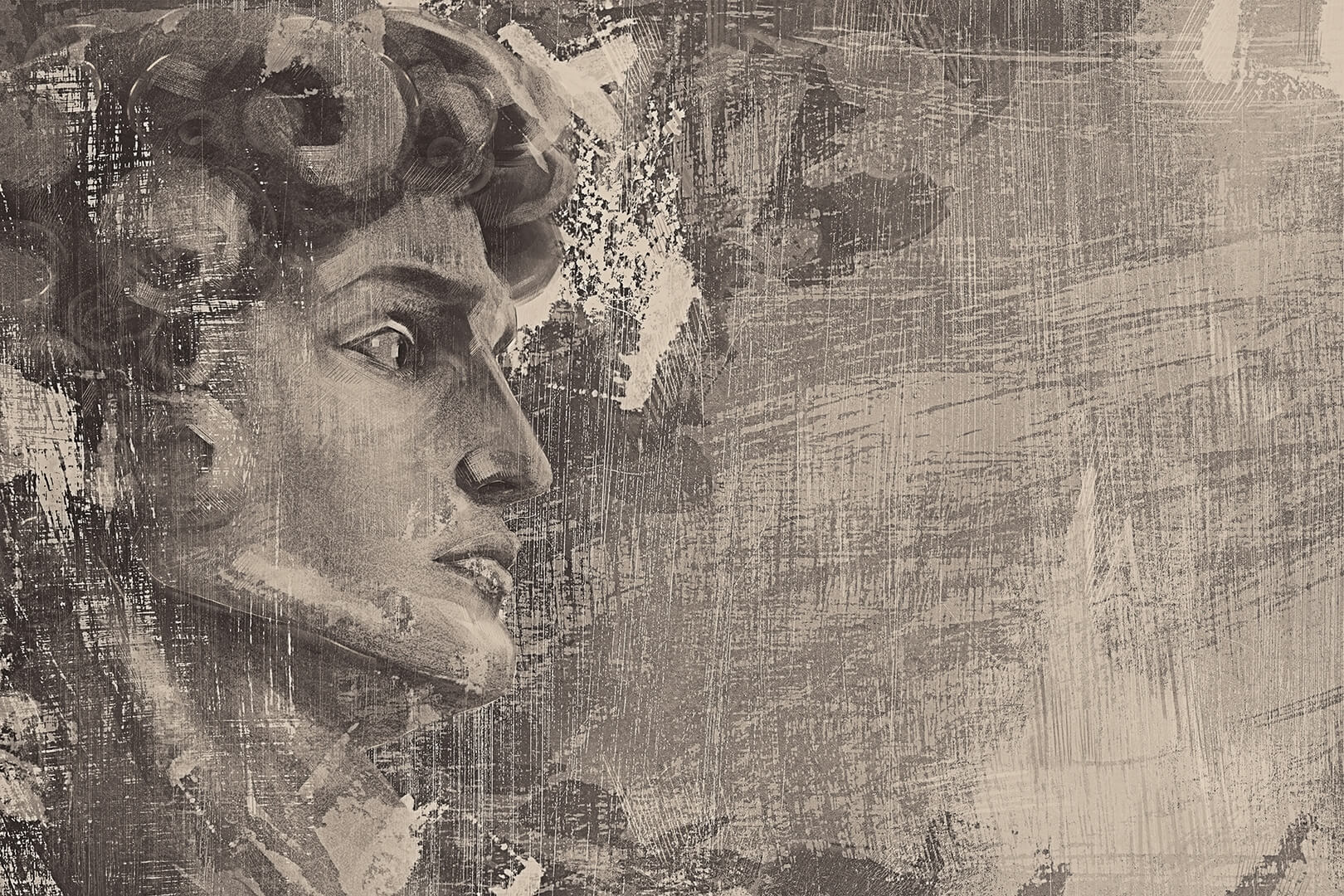 Fototapeta posąg twarz Lorenso TPA 1024 0110 06 Davius