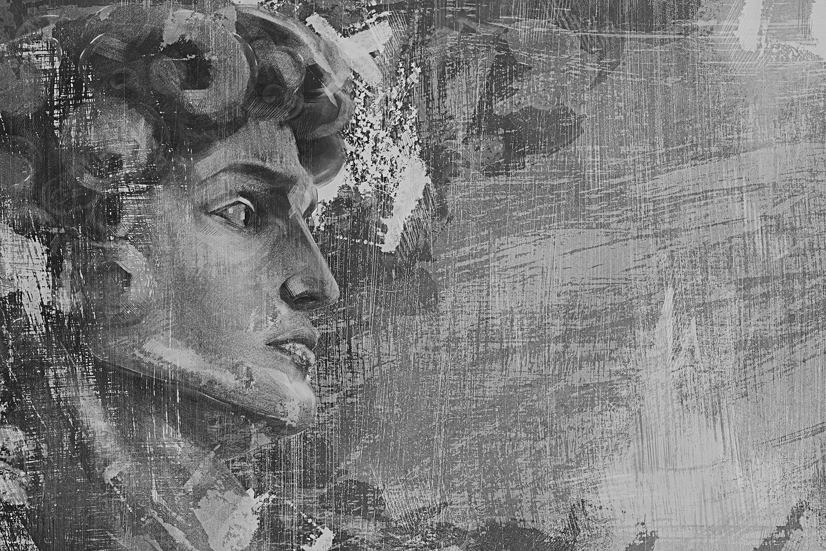 Fototapeta posąg twarz Lorenso TPA 1024 0110 07 Davius