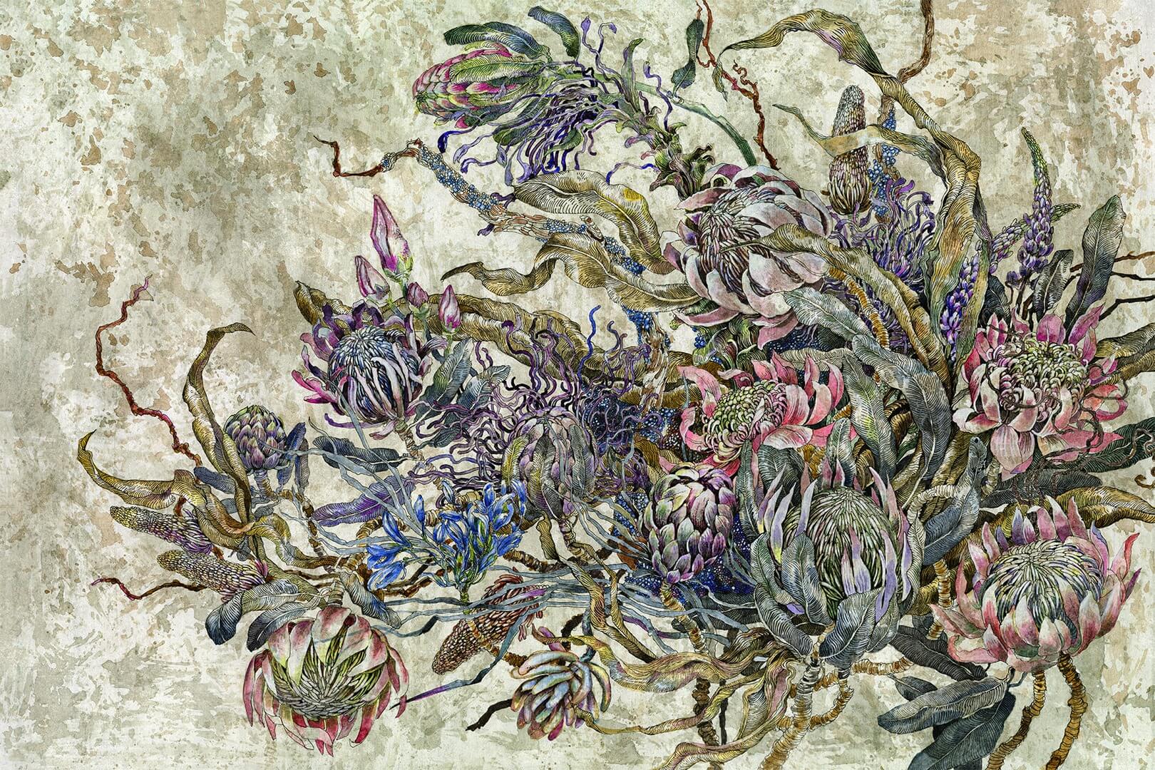 Fototapeta botaniczna Lorenso TPA 0324 0081 01 Gleam