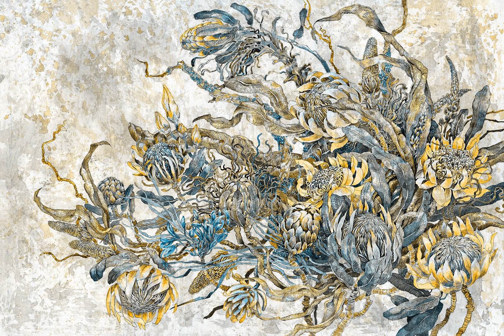 Fototapeta botaniczna Lorenso TPA 0324 0081 09 Gleam