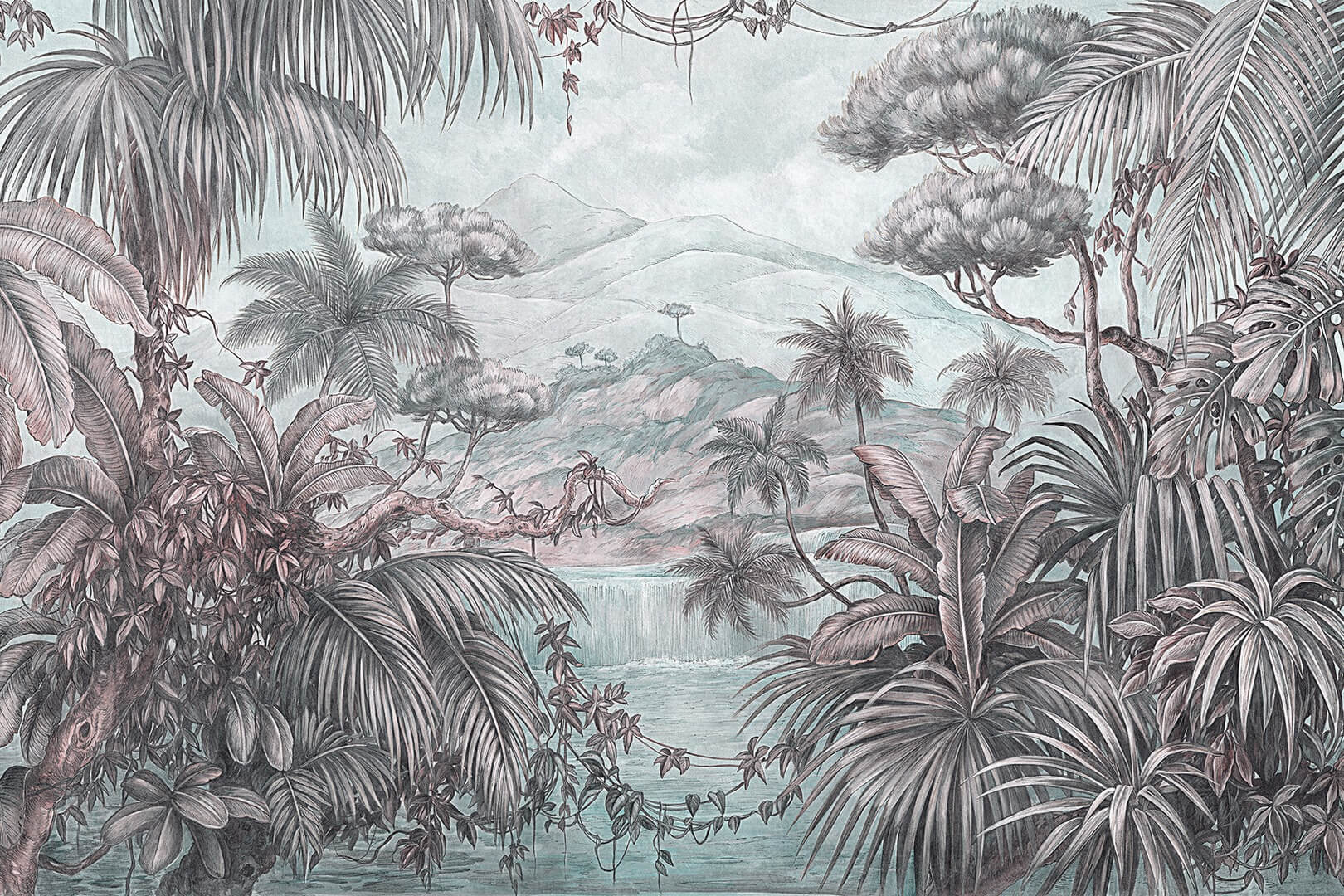 Fototapeta tropikalny krajobraz Lorenso TPA 0624 0091 04 Plario