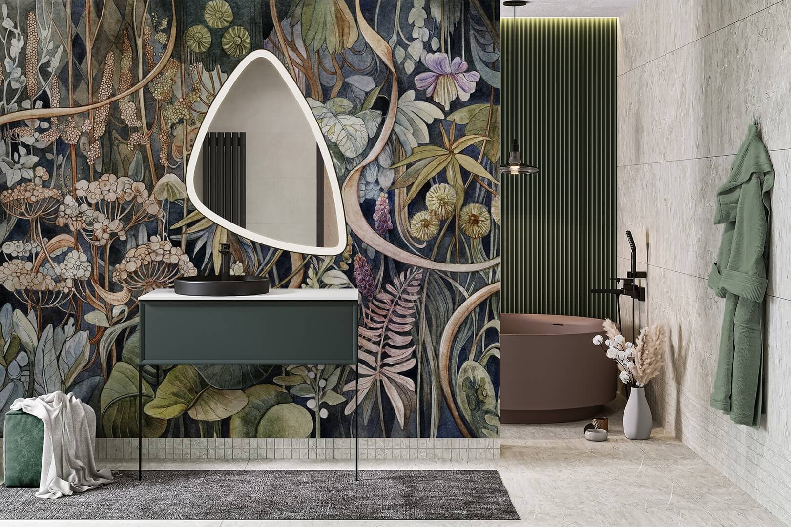 Fototapeta botaniczna Lorenso TPA 0624 0097 07 Feris