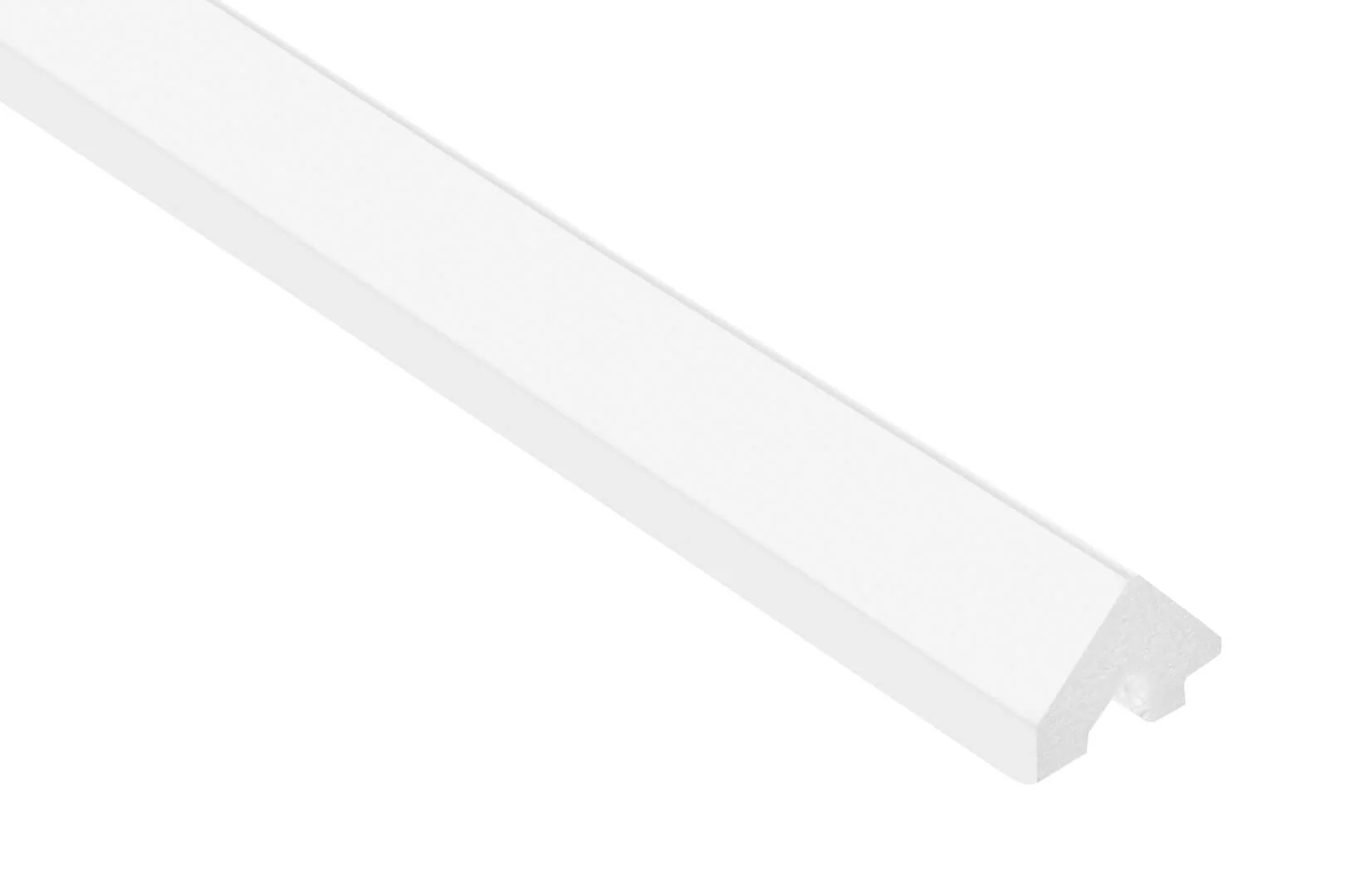Zakończenie lewe panela ściennego WP003LP Vivid białe Mardom Decor - wys. 270 cm