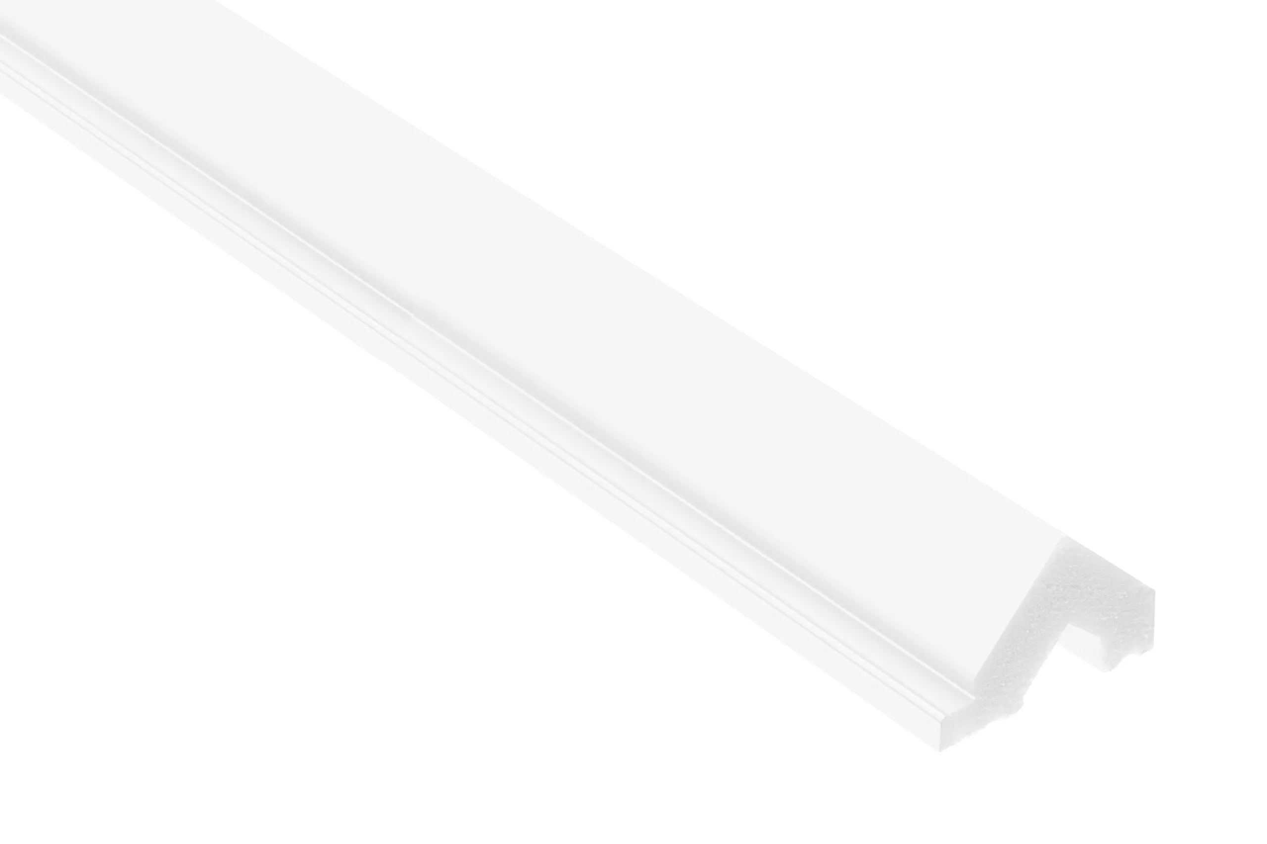 Zakończenie prawe panela ściennego WP003RTP Vivid białe Mardom Decor - wys. 200 cm
