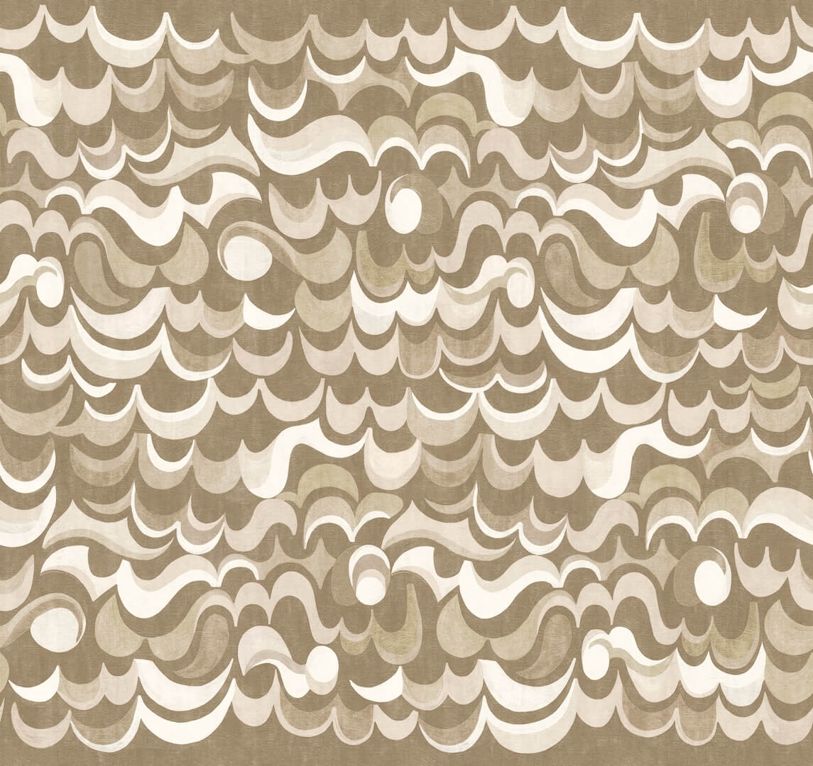 Mural w stylu retro Khroma DGRHA1011 Cheviot Rhapsody