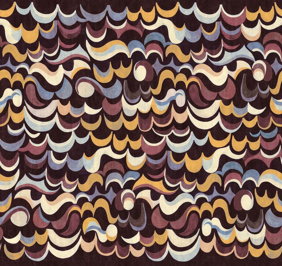 Mural w stylu retro Khroma DGRHA1031 Cheviot Rhapsody