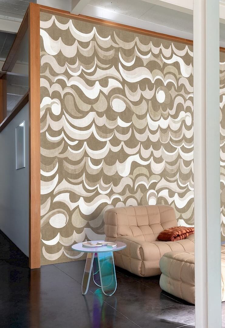 Mural w stylu retro Khroma DGRHA1041 Cheviot Rhapsody